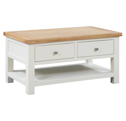 Dorset Painted 2 Drawer Coffee Table